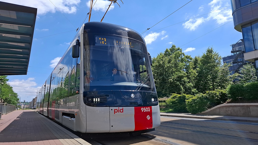 Tram in Prague